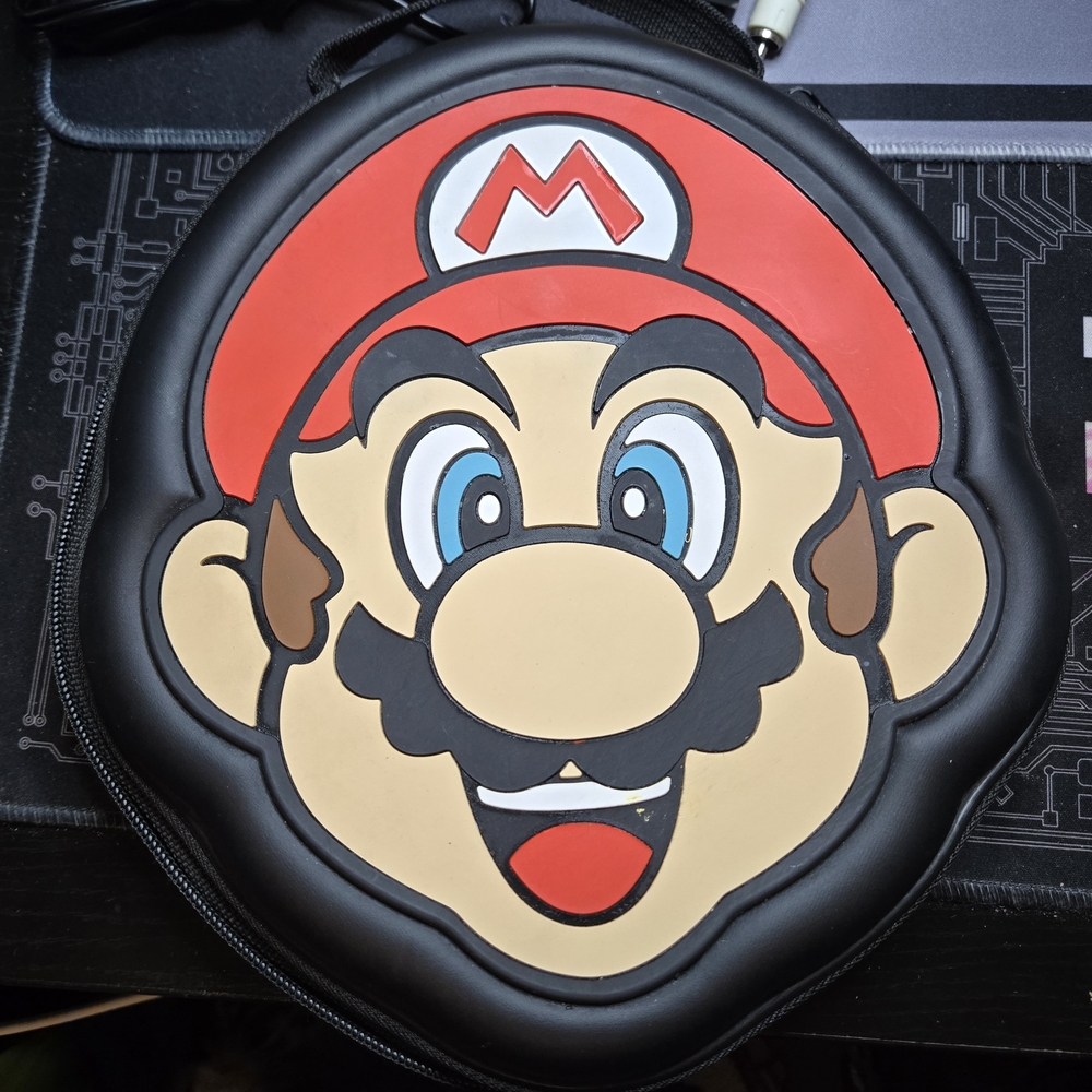 Nintendo Super Mario Face Travel Carry Case For Nintendo 3DS DS LITE DS XL